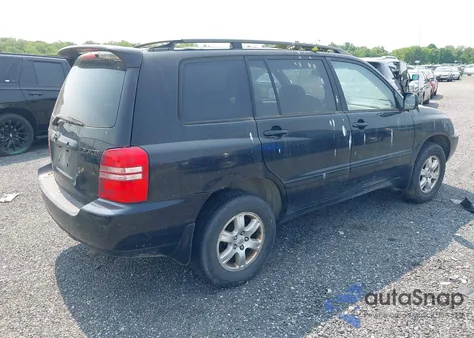 2002 Toyota Highlander V6 z USA, uszkodzony, nr VIN JTEHF21A220094708